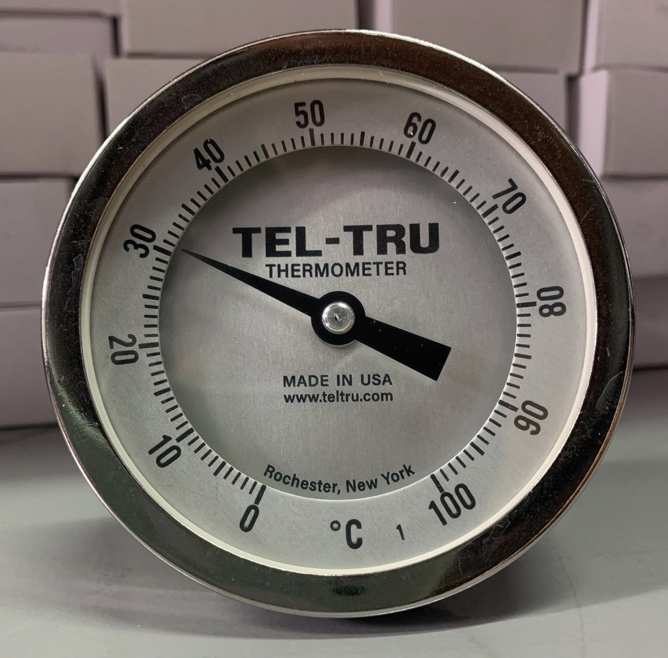 3 Dial Thermometer, 0 – 250º Scale, 6 Stem, 1/4 NPT